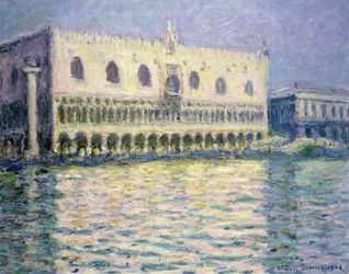 El Palacio Ducal, Venecia, 1908